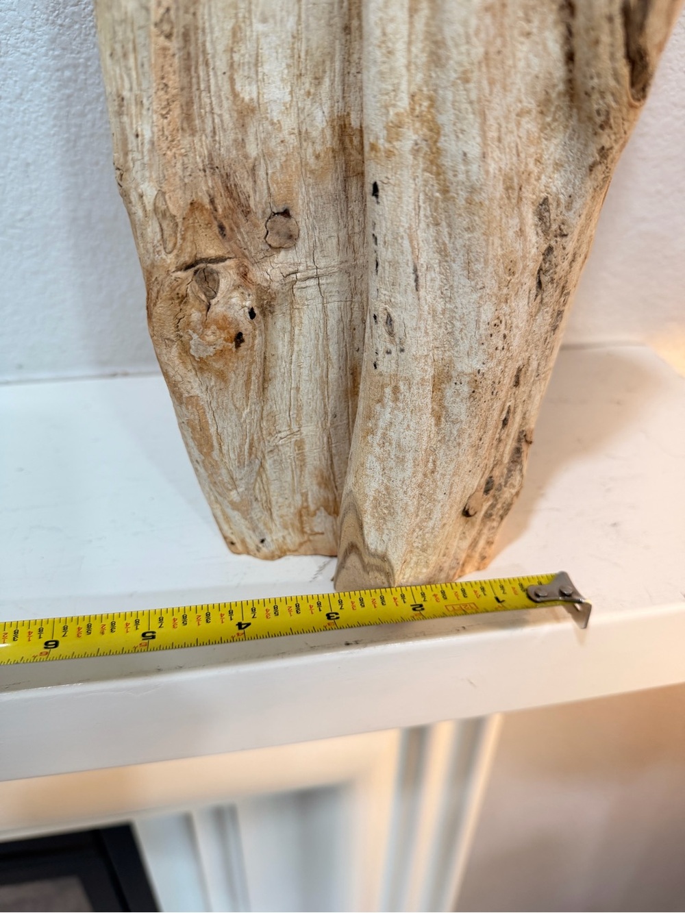 Rustic Driftwood Candle Holder 4 Tier Wood Log Tealight Stand - Picture 3 of 5